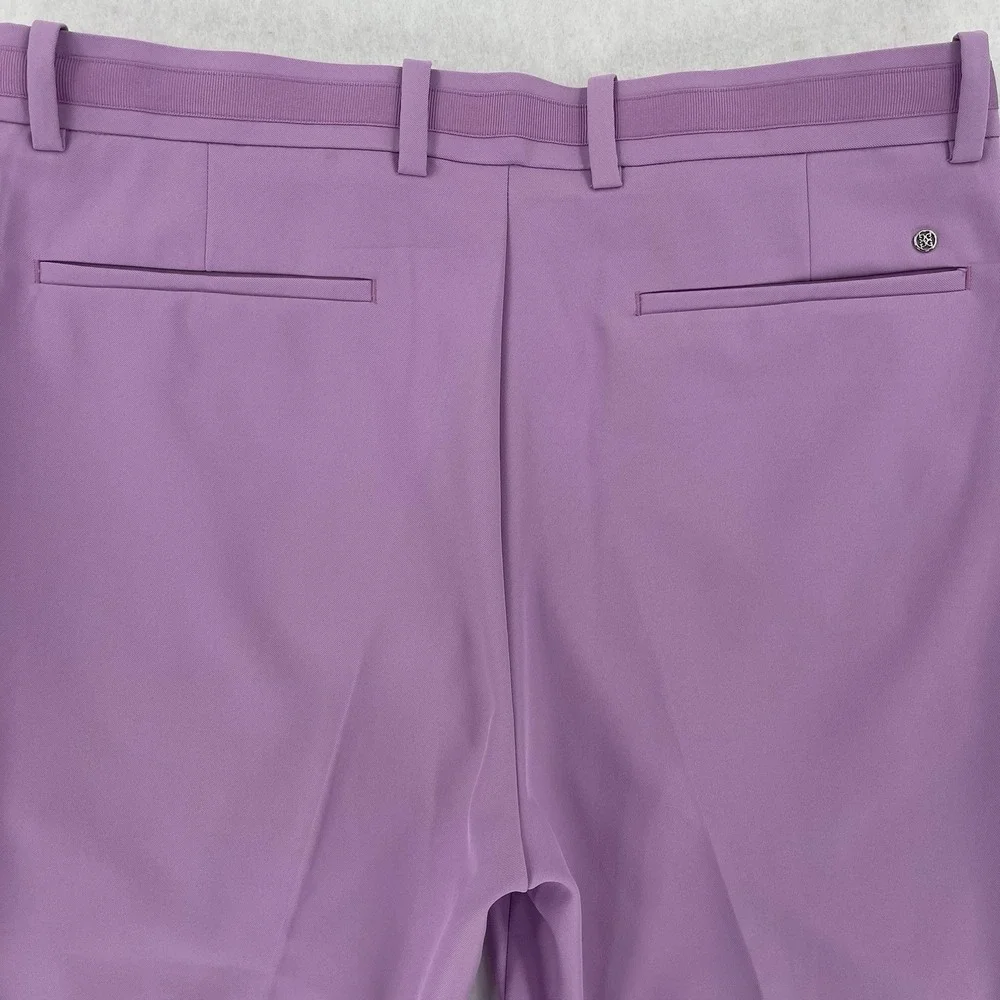 G/FORE Golf Shorts Men's 34 Purple Performance Chino Lightweight Stretch